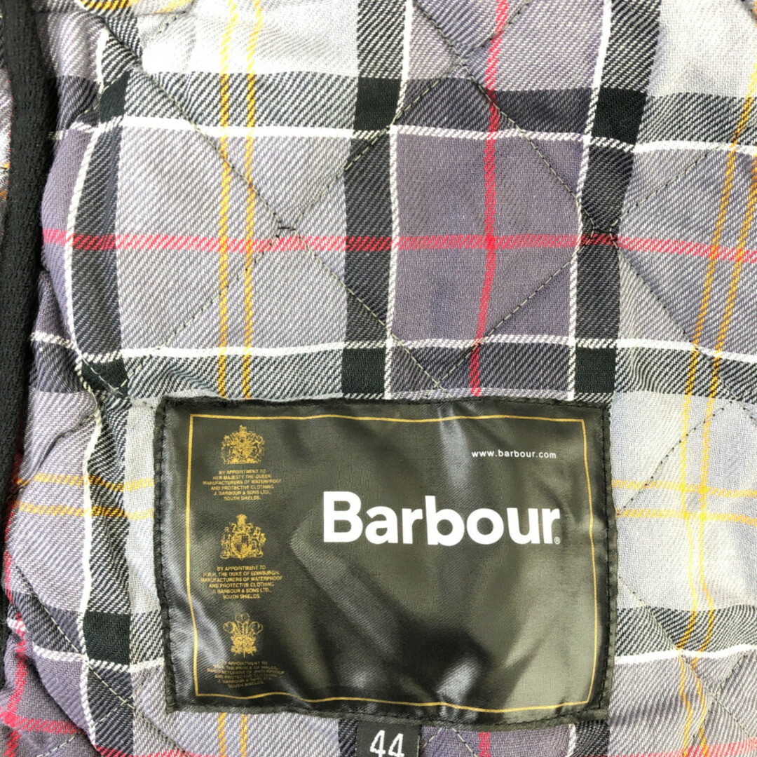 Barbour(バーブァー)のBarbour バブアー QUILTED WAISTCOAT キルティングベスト アウター カジュアル ブラック (メンズ 44) 中古 古着 Q0326 メンズのトップス(ベスト)の商品写真