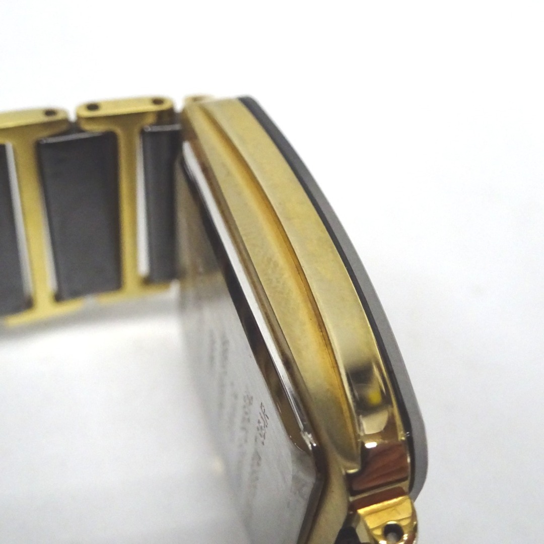 TECHNOS(テクノス)のテクノス 腕時計
 TSM903 ブラック×ゴールド Ft1164251 中古 メンズの時計(腕時計(アナログ))の商品写真