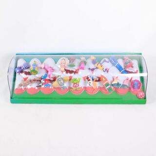 Kinder Surprise キンダーサプライズ　ミニフィギュア ケース入りセット　店舗展示用　非売品(キャラクターグッズ)