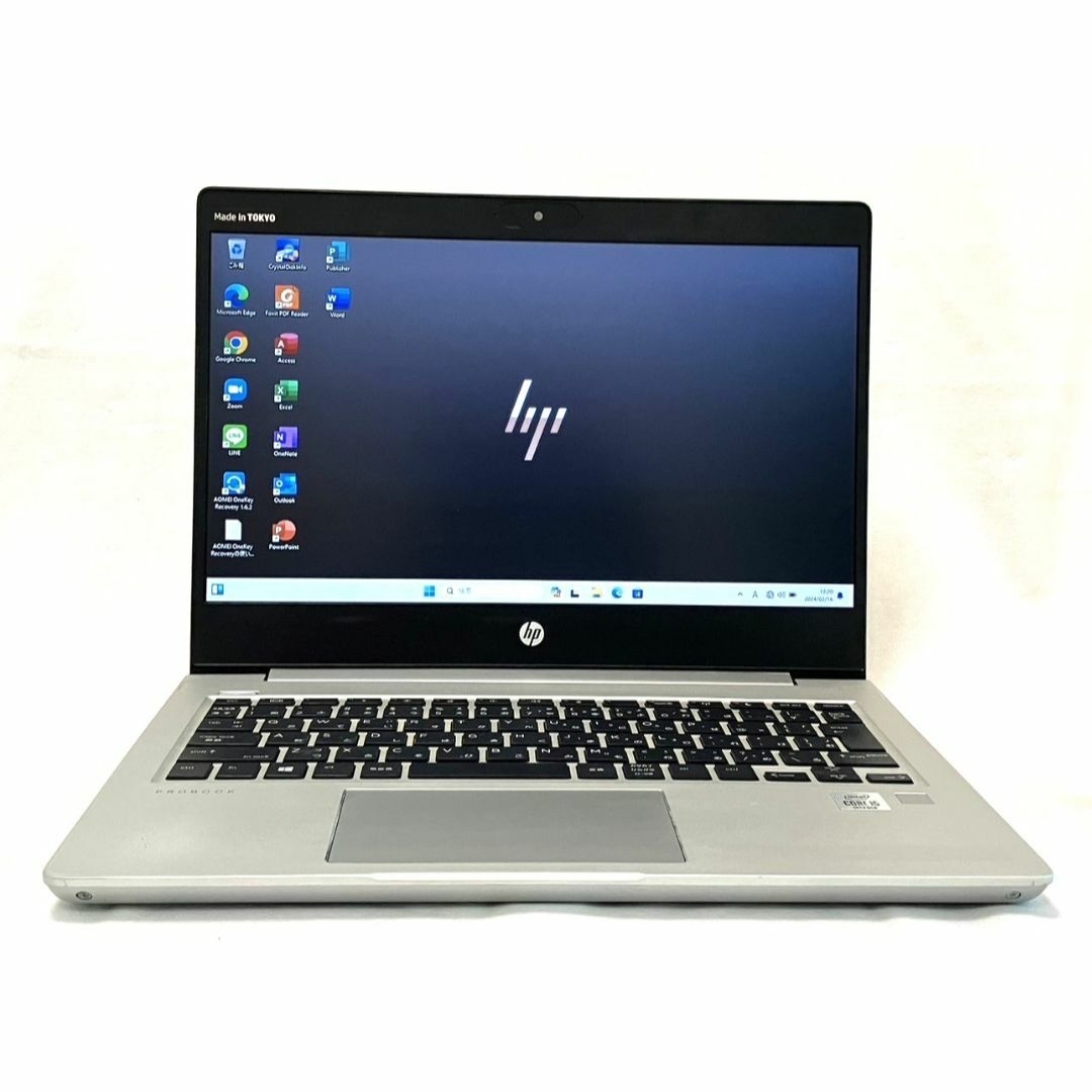 HP(ヒューレットパッカード)の美品 10世代 HP Probook 430 G7 i5 カメラ USB-C スマホ/家電/カメラのPC/タブレット(ノートPC)の商品写真