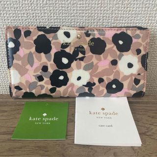 ケイトスペードニューヨーク(kate spade new york)のケイトスペード/kate spade 花柄 ピンク 長財布(財布)