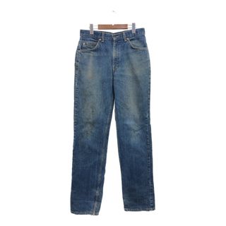 リーバイス(Levi's)の90年代 カナダ製 Levi's リーバイス 619 ジーンズ デニムパンツ オレンジタブ インディゴブルー (メンズ W31 L34) 中古 古着 Q0422(デニム/ジーンズ)