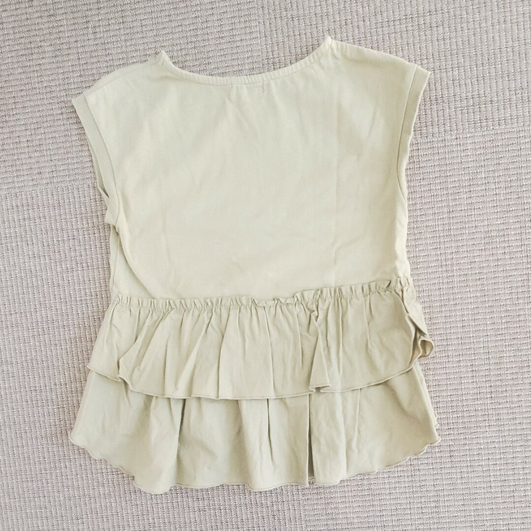 Branshes(ブランシェス)のbranshes120上下セット キッズ/ベビー/マタニティのキッズ服女の子用(90cm~)(Tシャツ/カットソー)の商品写真