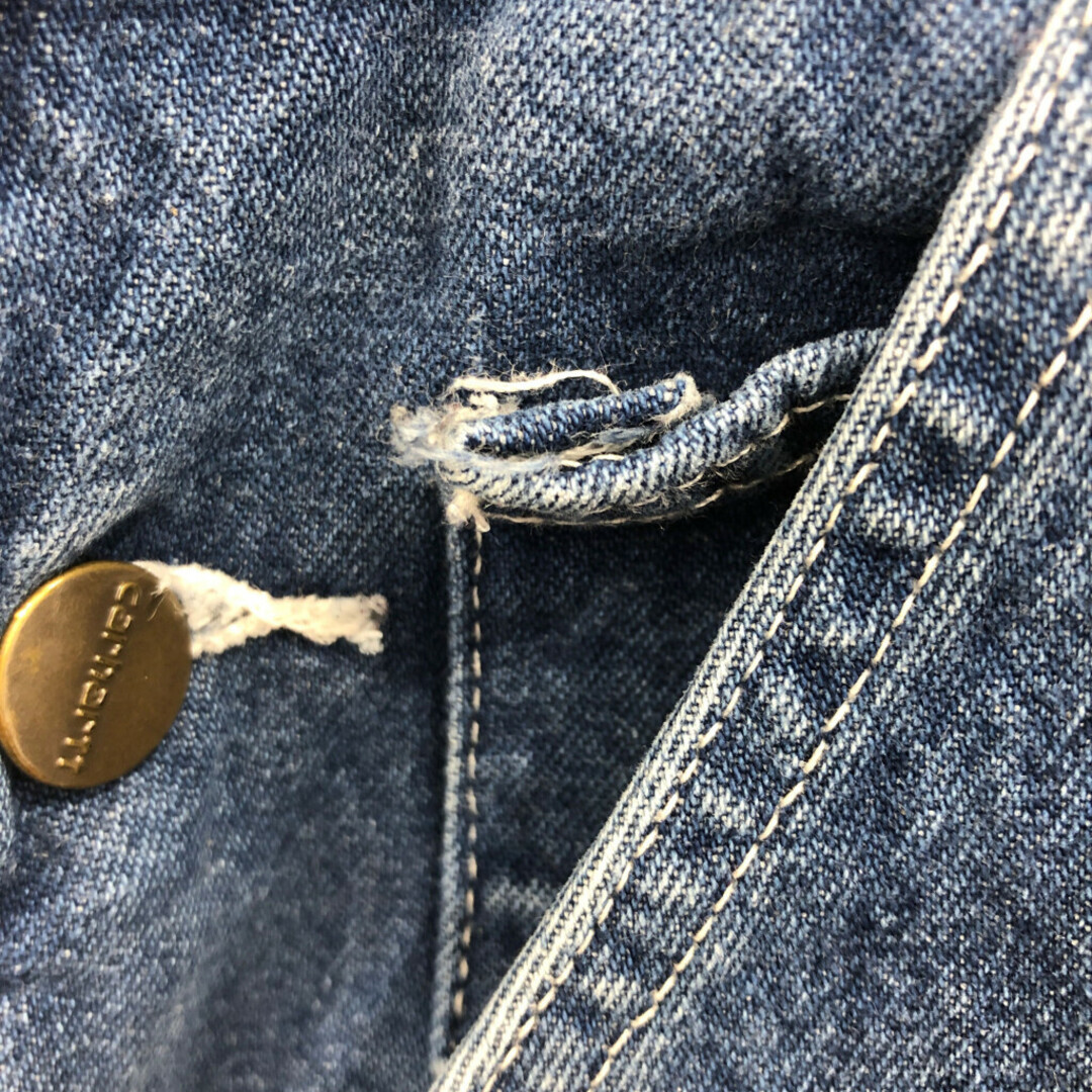 carhartt - Carhartt カーハート デニムオーバーオール 大きい carhartt - Carhartt カーハート デニムオーバーオール 大きい