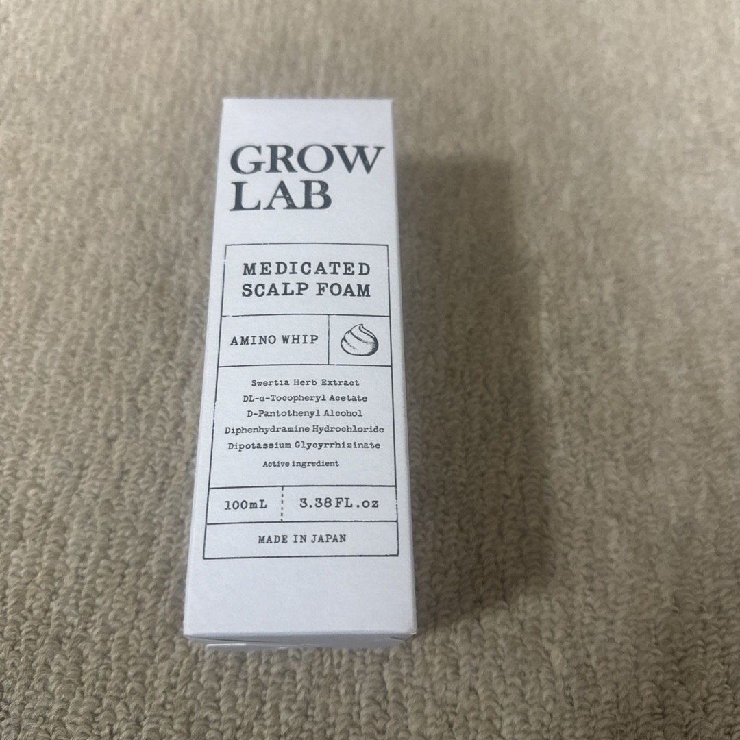 GROW LAB メディケイテッドスカルプフォーム 100ml コスメ/美容のヘアケア/スタイリング(スカルプケア)の商品写真