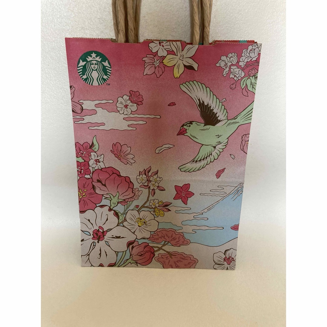 Starbucks Coffee(スターバックスコーヒー)のスターバックス　ショップ袋 レディースのバッグ(ショップ袋)の商品写真