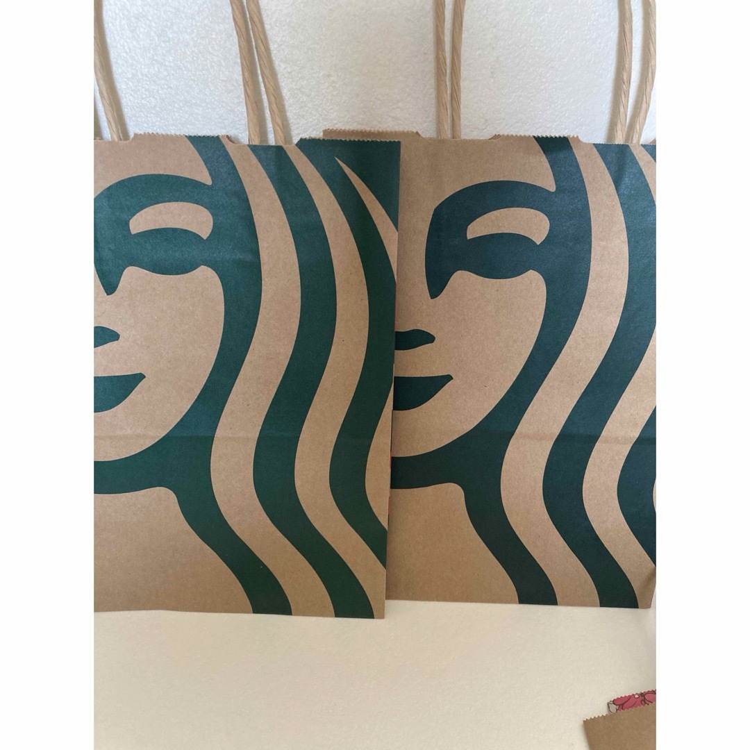 Starbucks Coffee(スターバックスコーヒー)のスターバックス　ショップ袋 レディースのバッグ(ショップ袋)の商品写真