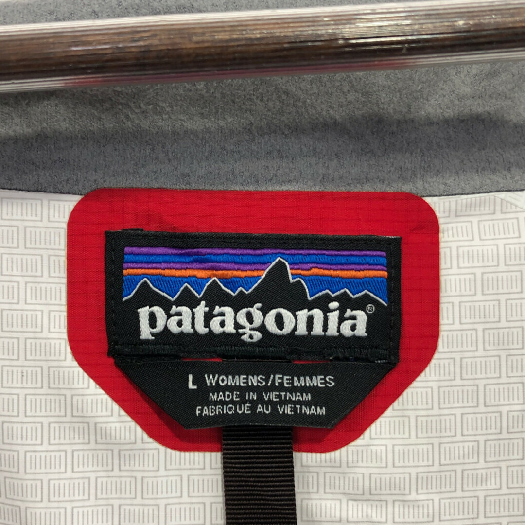 patagonia(パタゴニア)のpatagonia パタゴニア トレントシェル h2no ジャケット アウター アウトドア レッド (レディース L) 中古 古着 Q0461 レディースのジャケット/アウター(その他)の商品写真