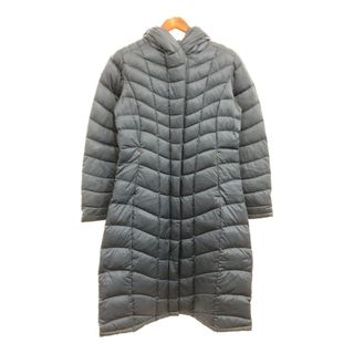 patagonia - patagonia パタゴニア ロフトパーカー ダウンコート アウトドア 防寒 ネイビー (レディース L) 中古 古着 Q0503