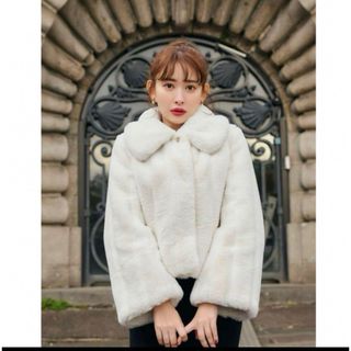 ハーリップトゥ(Her lip to)のHerlipto Winter Love Faux Fur Coat(毛皮/ファーコート)