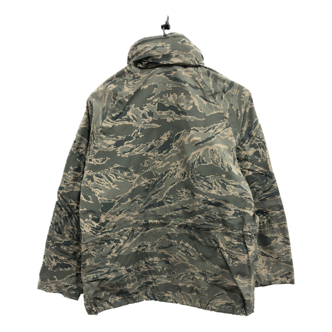 米軍実物 U.S.AIRFORCE GORE-TEX ゴアテックスパーカー ジャケット 防水 ミリタリー ABUカモ (メンズ SMALL-SHORT) 中古 古着 Q0508 メンズのジャケット/アウター(ミリタリージャケット)の商品写真