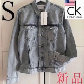 カルバンクライン(Calvin Klein)のレア 新品 ck カルバンクライン Gジャン USA デニムジャケット S 下着(Gジャン/デニムジャケット)