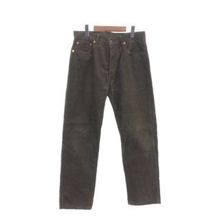 リーバイス(Levi's)の90年代 Levi's リーバイス 551 コーデュロイパンツ ボタンフライ ブラウン (メンズ W33 L36) 中古 古着 Q0523(その他)