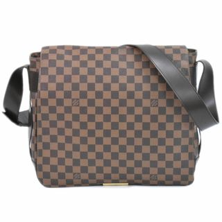 ルイヴィトン(LOUIS VUITTON)の本物 ルイヴィトン LOUIS VUITTON LV バスティーユ ダミエ エベヌ ショルダーバッグ メッセンジャーバッグ ブラウン N45258 Bastille ビトン バッグ 中古(メッセンジャーバッグ)