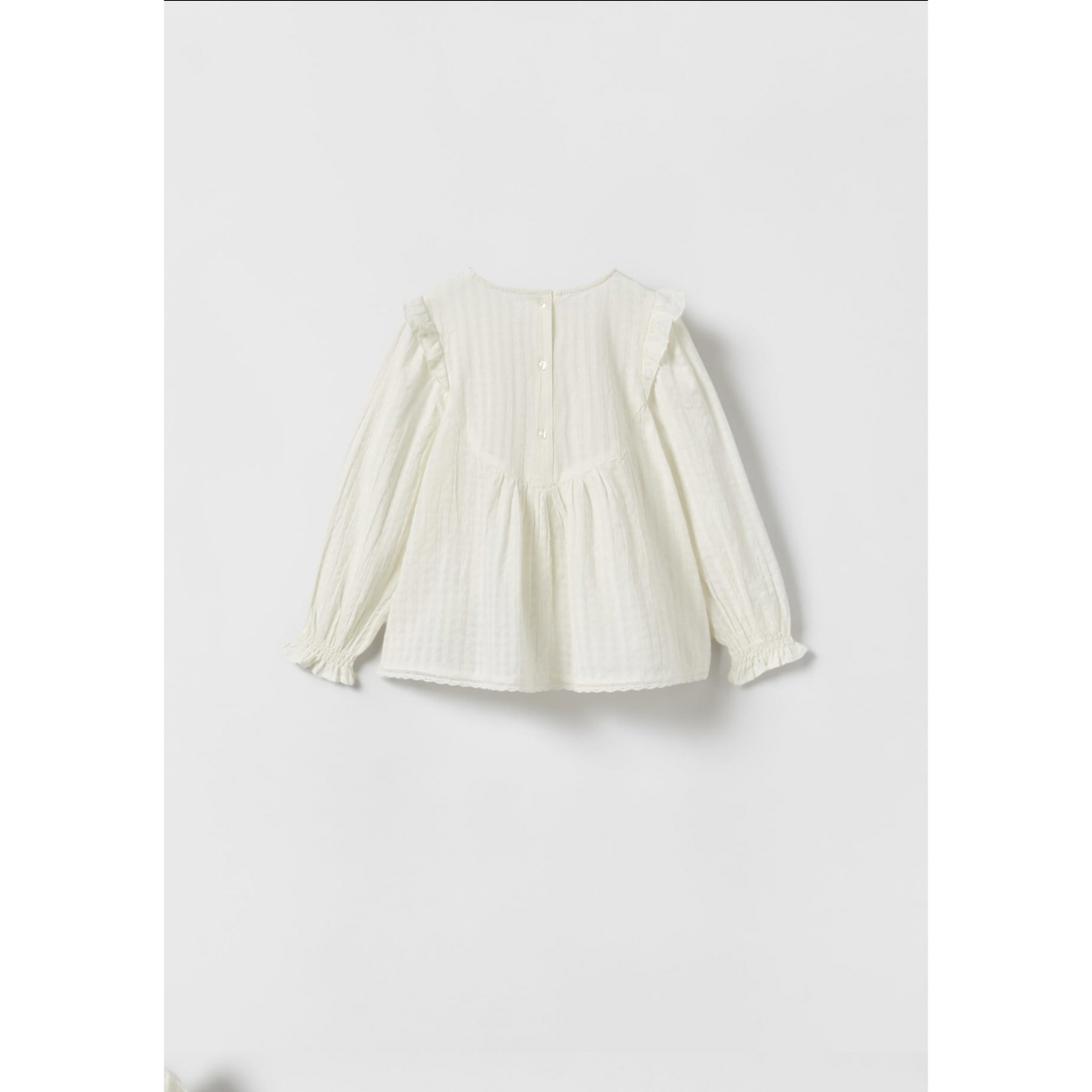 ZARA KIDS(ザラキッズ)のZara ブラウス　97cm キッズ/ベビー/マタニティのキッズ服女の子用(90cm~)(ブラウス)の商品写真