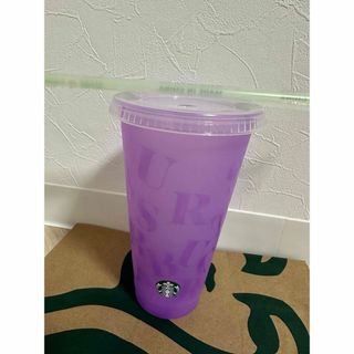 スターバックス(Starbucks)のスタバ　ミステリーカラーチェンジングリユーザブルコールドカップ　710ml(タンブラー)