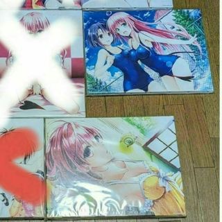 シュウエイシャ(集英社)の【バラ売り可】ToLOVEる原画展　キャンパスアート　7種セット(キャラクターグッズ)