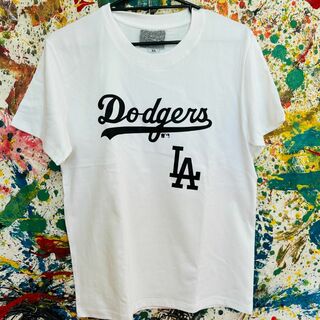 ドジャース LA Tシャツ 半袖 メンズ 新品 個性的 白 山本由伸(Tシャツ/カットソー(半袖/袖なし))