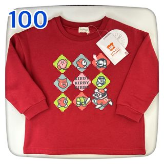 バンダイ(BANDAI)の【新品】キッズ★星のカービィトレーナー★100(Tシャツ/カットソー)