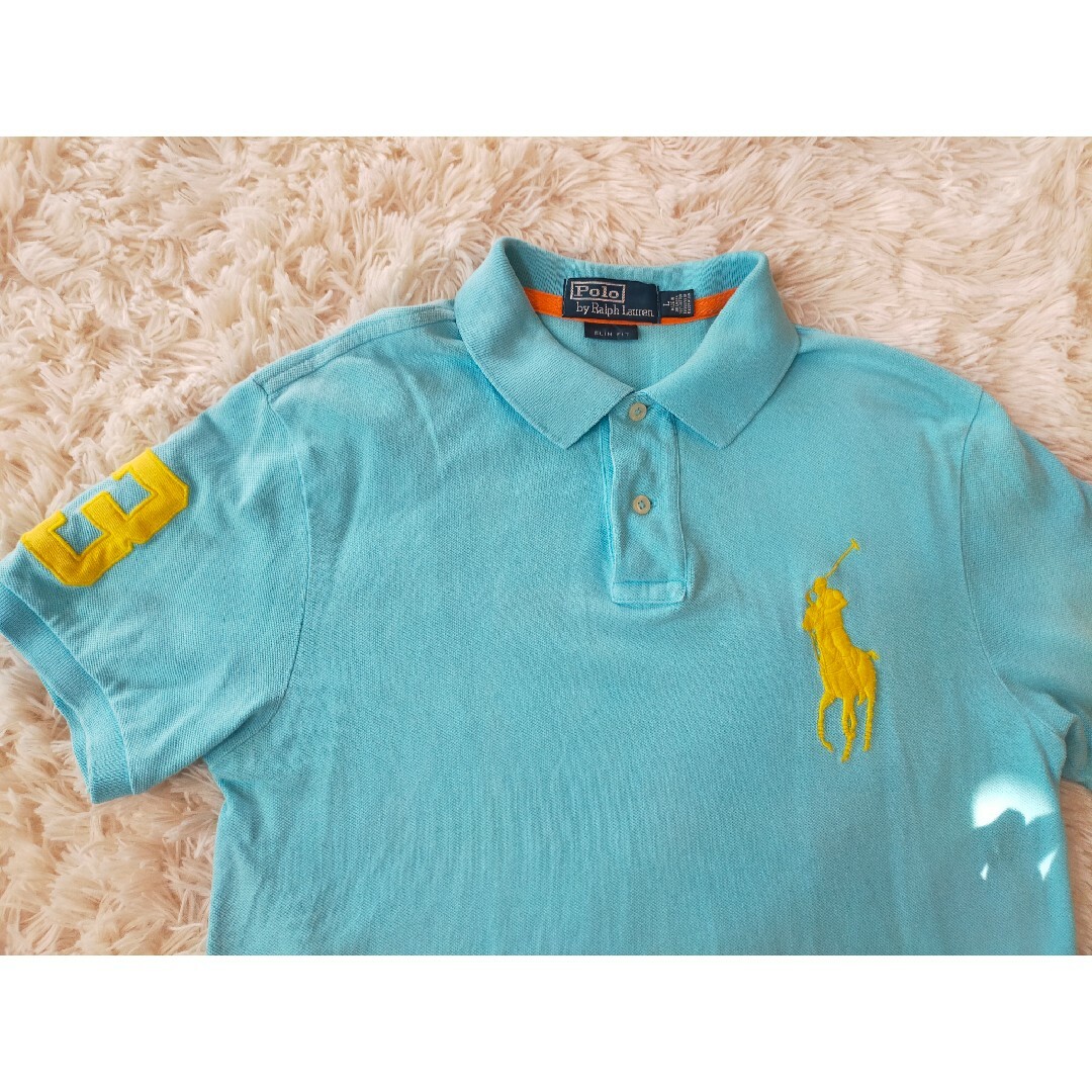 POLO RALPH LAUREN(ポロラルフローレン)のPOLO LAUREN RALPH　メンズ ポロシャツL メンズのトップス(ポロシャツ)の商品写真