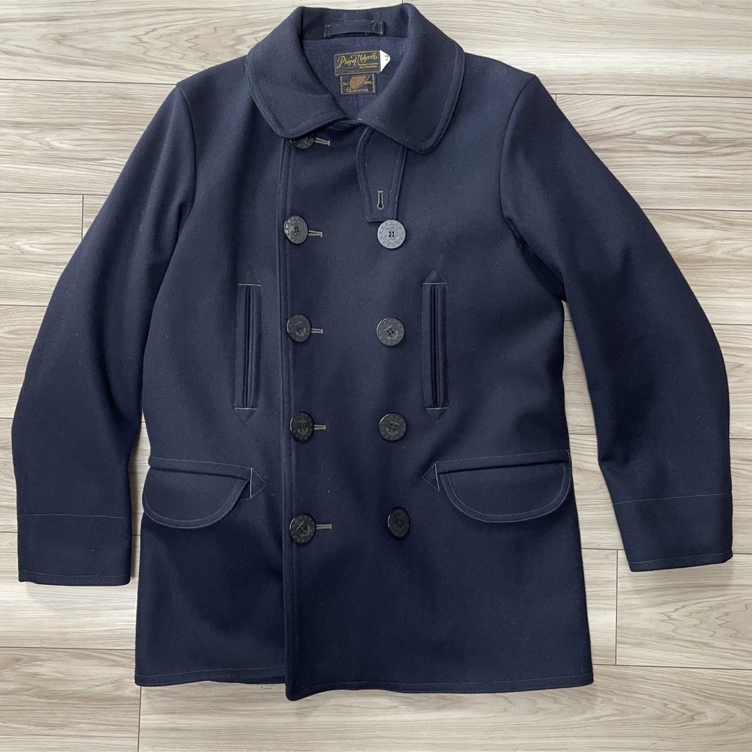 PHIGVEL(フィグベル)のphigvel naval over coat us navy 40 Pコート メンズのジャケット/アウター(ピーコート)の商品写真