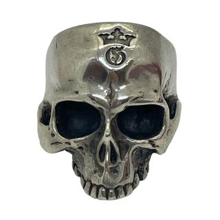 Gaboratory ガボラトリー Medium Large Skull Ring Without Jaw メンズ スタンプカスタム 21号 送料無料 中古 IT1(リング(指輪))