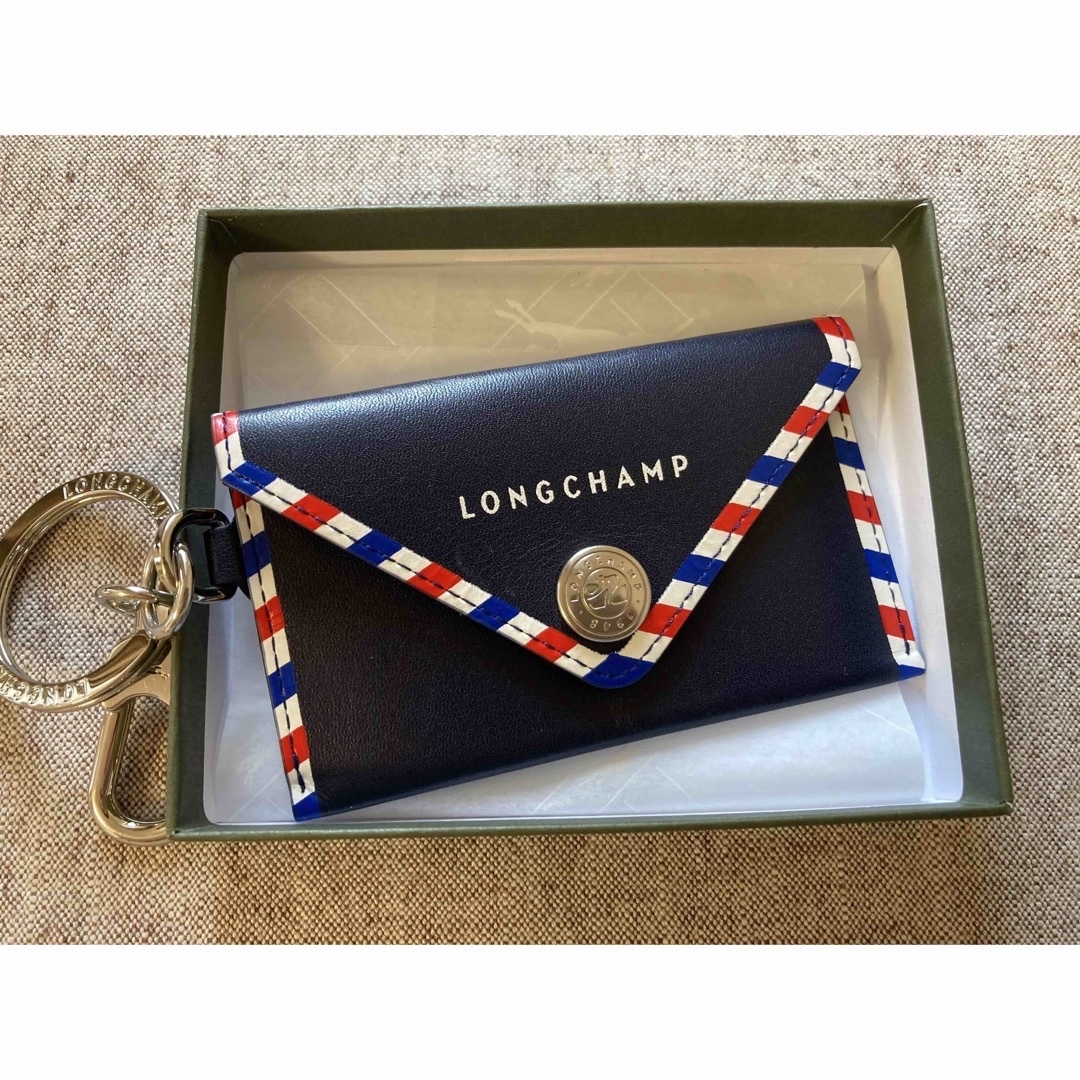 LONGCHAMP(ロンシャン)の定価13,200円 ロンシャン プリアージュ® トレパリ コイン/カードケース メンズのファッション小物(コインケース/小銭入れ)の商品写真