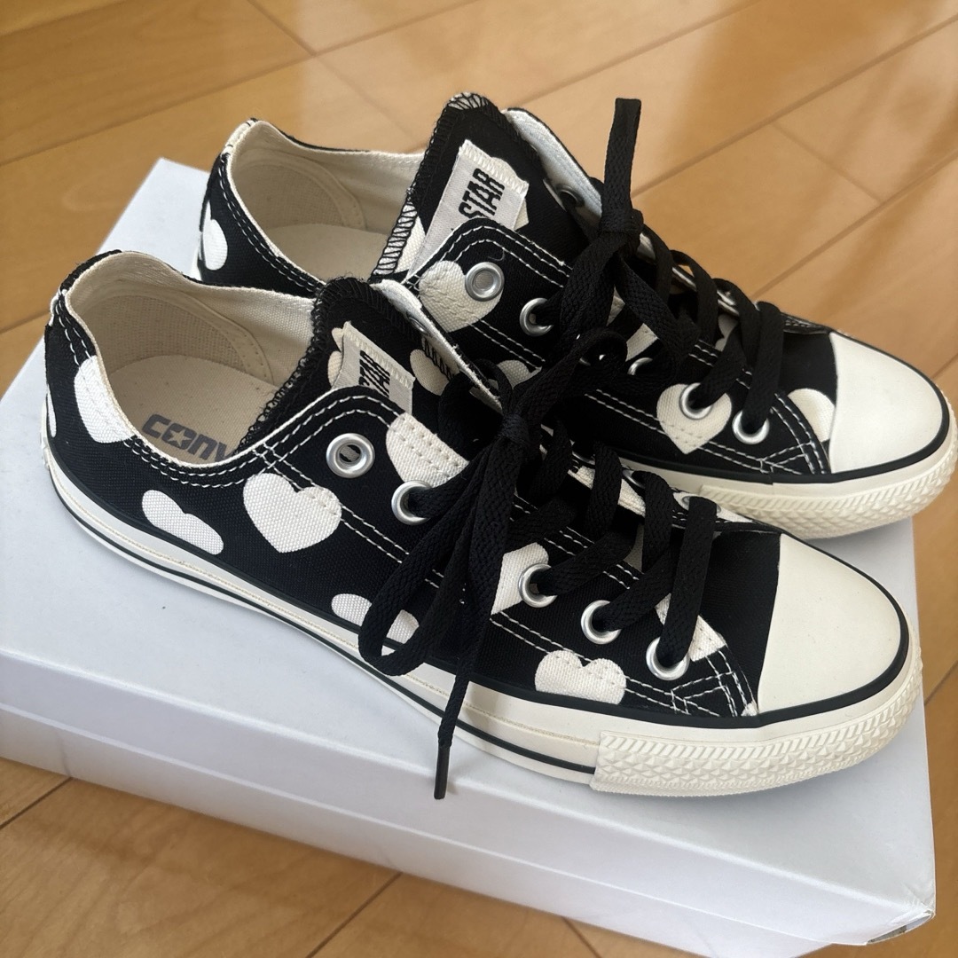 ALL STAR（CONVERSE）(オールスター)のコンバース♡ハート柄スニーカー レディースの靴/シューズ(スニーカー)の商品写真