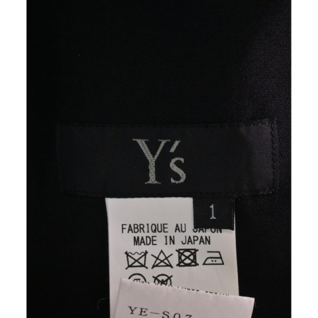 Y's(ワイズ)のY's ワイズ ロング・マキシ丈スカート 1(XS位) 黒 【古着】【中古】 レディースのスカート(ロングスカート)の商品写真