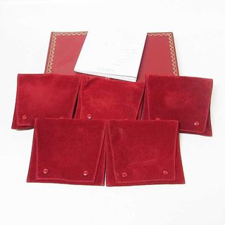 カルティエ(Cartier)の【カルティエ】携帯用ソフトケース5個 取説・保証書セット2個(その他)