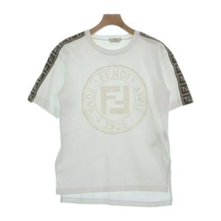 フェンディ(FENDI)のFENDI フェンディ Tシャツ・カットソー 36(XS位) 白 【古着】【中古】(Tシャツ/カットソー(半袖/袖なし))