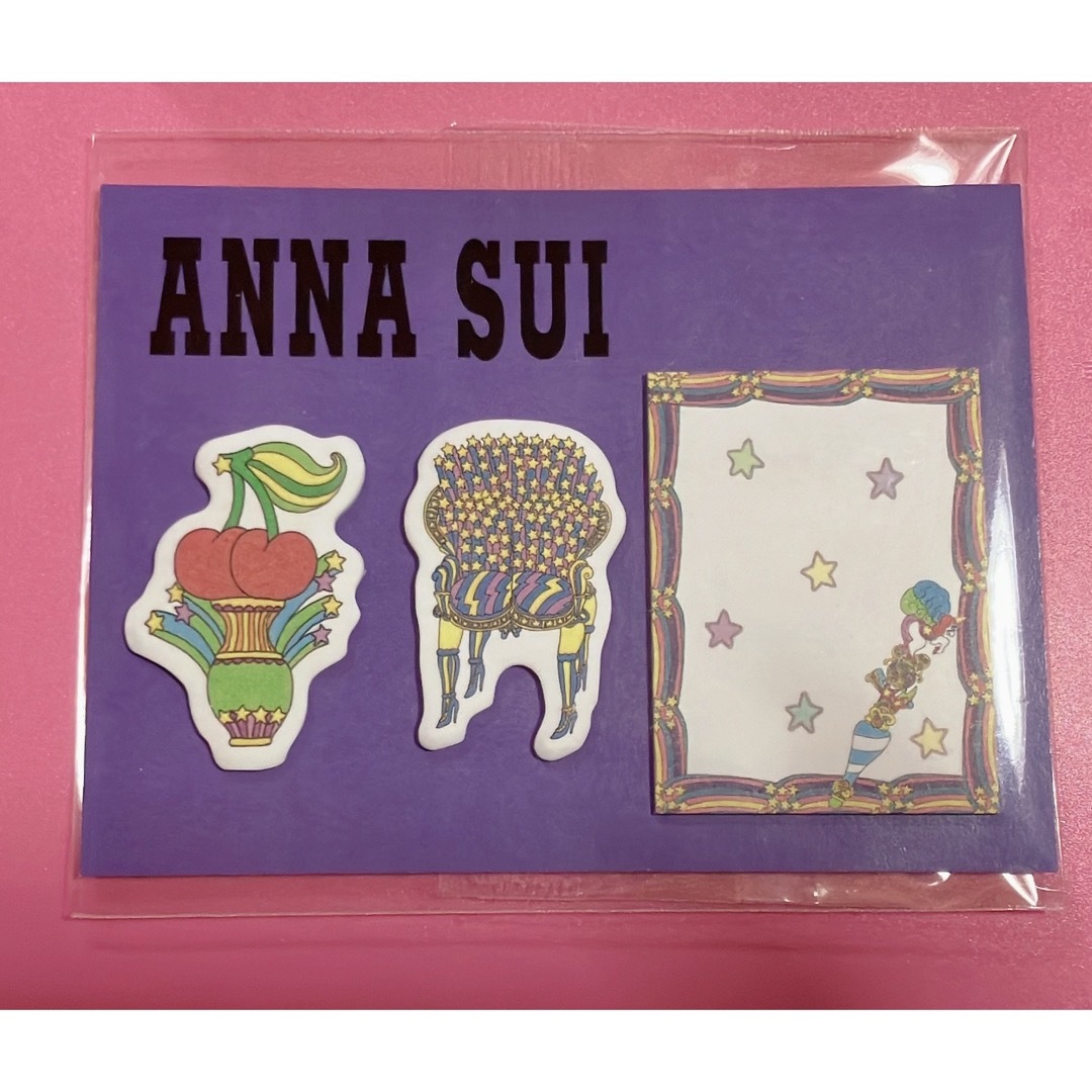 ANNA SUI(アナスイ)のアナスイ「SWINGING TOKYO」コラボマステ★付箋紙セット追加しました！ インテリア/住まい/日用品の文房具(テープ/マスキングテープ)の商品写真