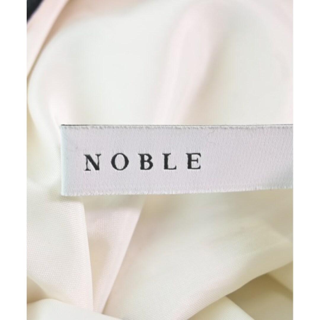 Noble(ノーブル)のNOBLE ノーブル ロング・マキシ丈スカート 36(S位) 白x黒(ドット) 【古着】【中古】 レディースのスカート(ロングスカート)の商品写真