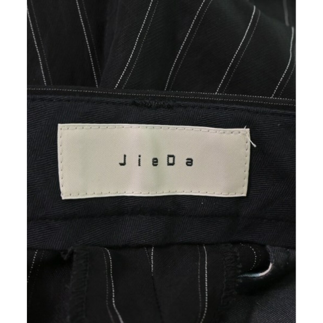 Jieda(ジエダ)のJIEDA ジエダ スラックス 1(S位) 黒x白(ストライプ) 【古着】【中古】 メンズのパンツ(スラックス)の商品写真