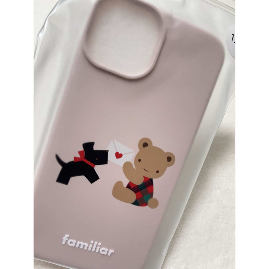 familiar(ファミリア)の【新品未開封】familiar ファミリア iPhoneケース13/14 ピンク スマホ/家電/カメラのスマホアクセサリー(iPhoneケース)の商品写真