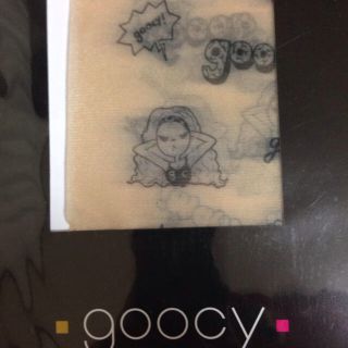 グースィー(goocy)のfoxyイラストストッキング(タイツ/ストッキング)