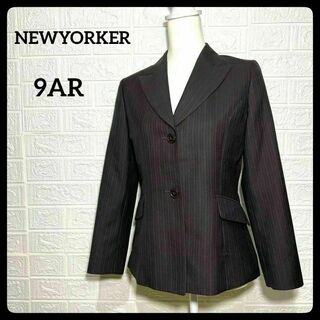NEWYORKER - 美品　NEWYORKER ニューヨーカー　9AR レディース　スーツ　ジャケット