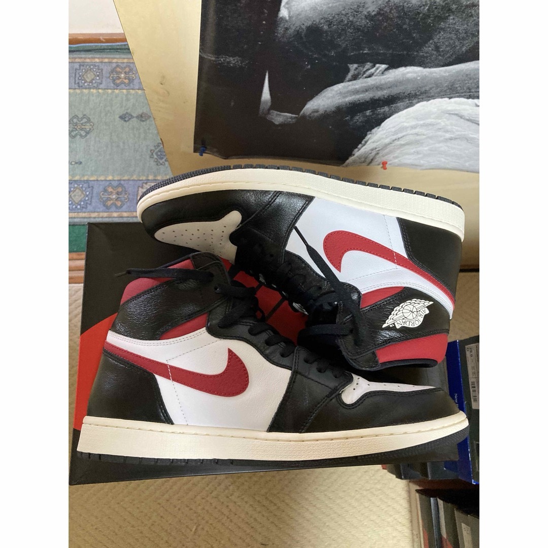 NIKE(ナイキ)の八村塁着用大人気のjordan1ジムレッド30.5cm極美品 メンズの靴/シューズ(スニーカー)の商品写真