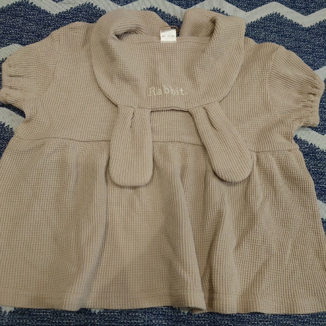 バースデイ(バースデイ)の新品未使用　ワッフルT　100 キッズ/ベビー/マタニティのキッズ服男の子用(90cm~)(Tシャツ/カットソー)の商品写真