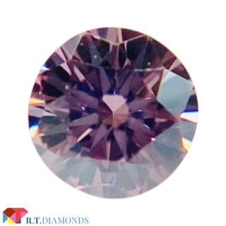 FANCY INTENSE PURPLISH PINK 0.063ct RD(その他)