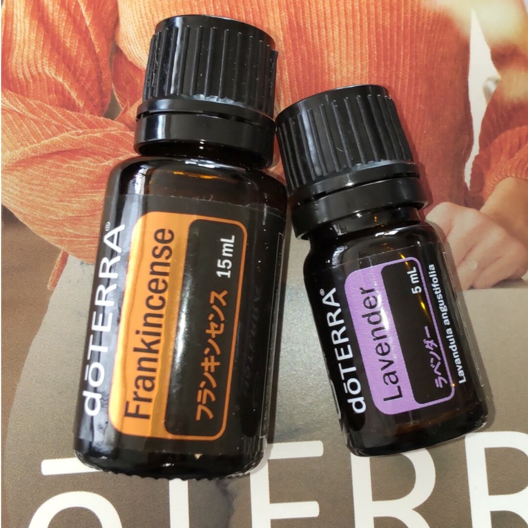 doTERRA(ドテラ)のdoTERRA　フランキンセンス＆ラベンダー コスメ/美容のリラクゼーション(エッセンシャルオイル（精油）)の商品写真