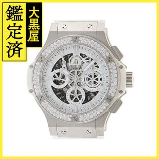 HUBLOT - ウブロ　ビッグバン アエロ版オールホワイト日本限定　　TI/ラバー　【431】