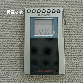ソニー(SONY)のSONY SRF-R430 ラジオ FM/AM ポケットラジオ ソニー ワイドF(ラジオ)