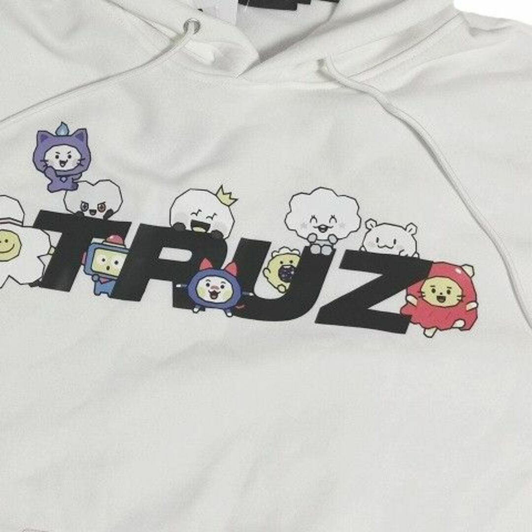 【新品】TRUZ LINE FRIENDS TREASURE パーカー【M】韓国 レディースのトップス(パーカー)の商品写真