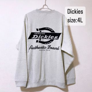 ディッキーズ(Dickies)のDickies   ディッキーズ　トレーナー　裏起毛　バックプリント　4L(スウェット)