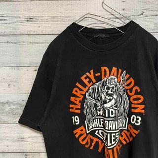 ハーレーダビッドソン(Harley Davidson)のHARLEY DAVIDSON メンズ　Tシャツ　ラスティブッチャー　L C1S(Tシャツ/カットソー(半袖/袖なし))