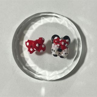 ディズニー(Disney)の【現品】目隠しミニーちゃん3Dネイルパーツセット(デコパーツ)