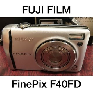 フジフイルム(富士フイルム)のFUJI FILM  FINEPIX F40FD  シルバー 動作確認済デジカメ(コンパクトデジタルカメラ)