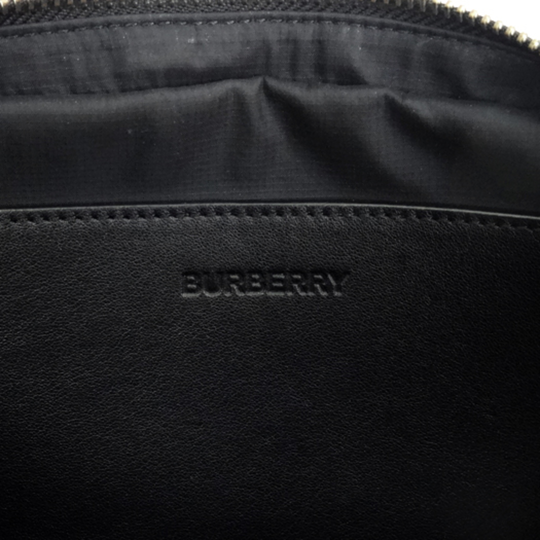 BURBERRY(バーバリー)のバーバリー ロゴプリント ボディバッグ ナイロン レザー ブラック 黒 8021089 ウエストポーチ BURBERRY 横浜BLANC メンズのバッグ(ボディーバッグ)の商品写真