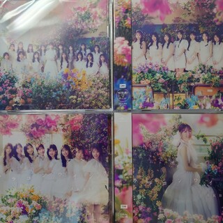 AKB48 カラコンウインク 初回限定盤TypeA-C+OS盤 4枚セット(アイドルグッズ)